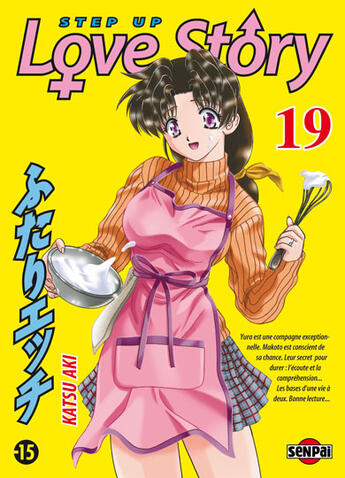 Couverture du livre « Step up love story T.19 » de Katsu Aki aux éditions Pika