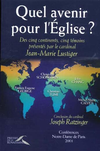 Couverture du livre « L'Eglise Au Seuil Du 3e Millenaire ; Conferences A Notre-Dame De Paris Careme 2001 » de Jean-Marie Lustiger aux éditions Presses De La Renaissance