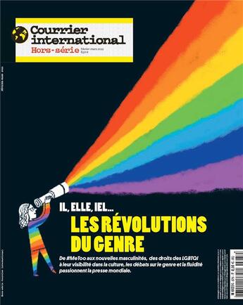 Couverture du livre « Courrier international hs n 87 - les revolutions du genre - fevrier-mars 2022 » de  aux éditions Courrier International