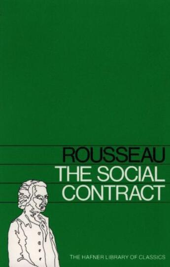 Couverture du livre « Social Contract » de Jean-Jacques Rousseau aux éditions Free Press