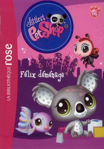 Couverture du livre « Littlest PetShop t.12 ; Félix déménage » de  aux éditions Hachette Jeunesse