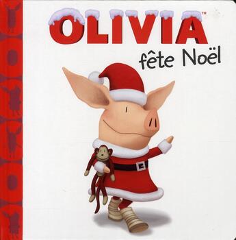 Couverture du livre « Olivia fête Noël » de  aux éditions Le Livre De Poche Jeunesse