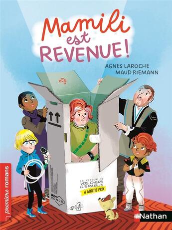 Couverture du livre « Mamili est revenue ! » de Agnes Laroche et Maud Riemann aux éditions Nathan