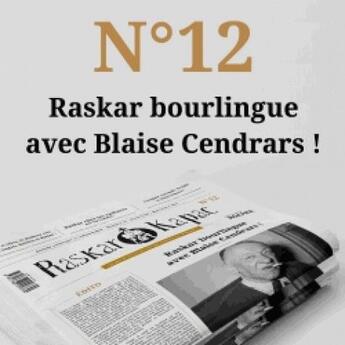 Couverture du livre « Raskar kapac n°12 » de  aux éditions Rocher