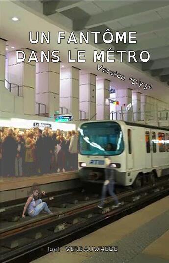 Couverture du livre « Un fantome dans le metro - version 