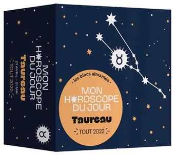 Couverture du livre « Mon horoscope du jour ; taureau ; tout 2022 » de Fabienne Tanti aux éditions Papier Cadeau