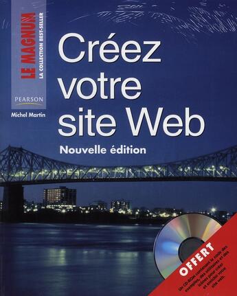 Couverture du livre « Créer votre site web (édition 2007) » de Martin/Michel aux éditions Pearson