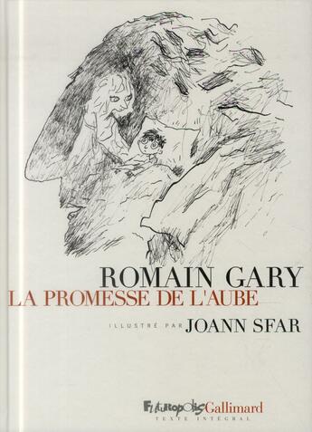 Couverture du livre « La promesse de l'aube » de Joann Sfar et Romain Gary aux éditions Futuropolis