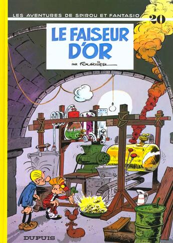 Couverture du livre « Spirou et Fantasio Tome 20 : le faiseur d'or » de Jean-Claude Fournier aux éditions Dupuis