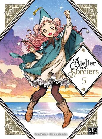 Couverture du livre « L'atelier des sorciers Tome 5 » de Kamome Shirahama aux éditions Pika