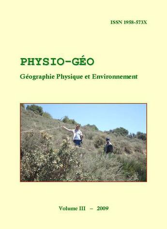 Couverture du livre « PHYSIO-GEO T.3 ; varia » de Claude Martin aux éditions Claude Martin