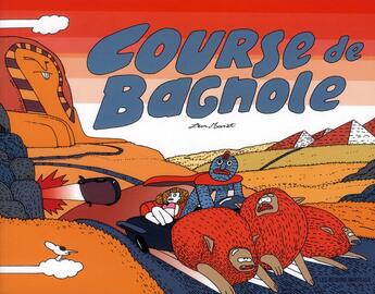 Couverture du livre « Course de bagnole » de Leon Maret aux éditions Requins Marteaux