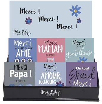 Couverture du livre « Présentoir merci - 20 volumes » de  aux éditions Exley