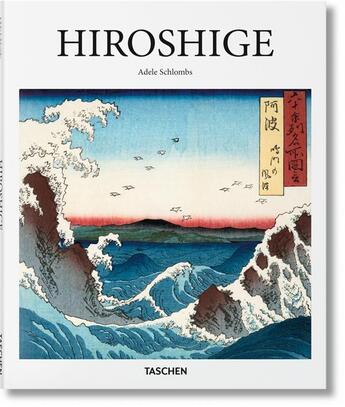 Couverture du livre « Hiroshige » de Adele Schlombs aux éditions Taschen