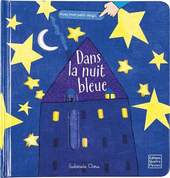 Couverture du livre « Dans la nuit bleue » de Gabriele Clima aux éditions Glenat Jeunesse