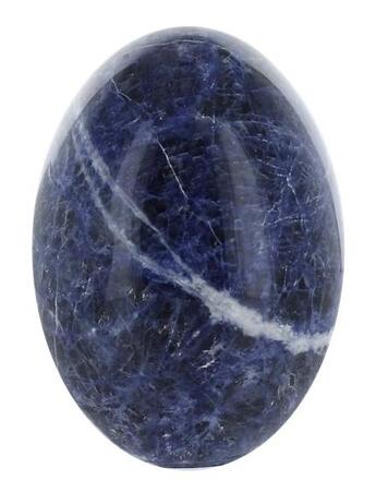 Couverture du livre « Oeuf sodalite - piece de 7 a 9 cm » de  aux éditions Dg-exodif