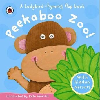 Couverture du livre « Peekaboo zoo ! » de Mandy Ross et Kate Merritt aux éditions Ladybird