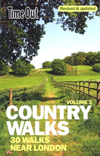 Couverture du livre « Country walks near london t.2 » de  aux éditions Time Out