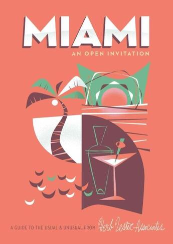 Couverture du livre « Miami: an open invitation (folded map) » de  aux éditions Herb Lester