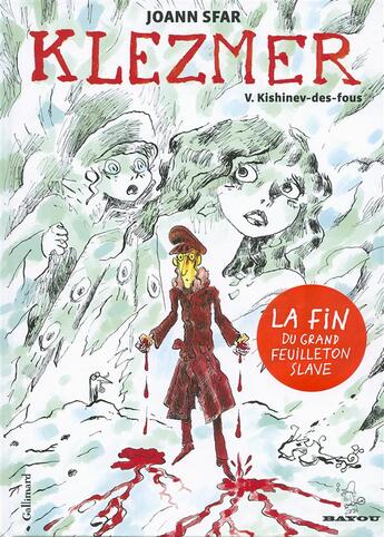 Couverture du livre « Klezmer Tome 5 : Kishinev-des-fous » de Joann Sfar aux éditions Bayou Gallisol