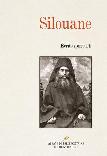 Couverture du livre « Écrits spirituels » de Silouane aux éditions Cerf