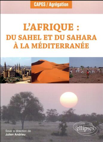 Couverture du livre « L'Afrique : du Sahel et du Sahara à la Méditerranée » de Julien Andrieu aux éditions Ellipses Marketing