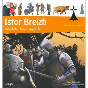 Couverture du livre « Istor breizh kontet d'ar vugale t.5 ; amzer an duged » de Tatibouet aux éditions Beluga