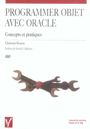 Couverture du livre « Programmer objet avec oracle ; concepts et pratiques » de Christian Soutou aux éditions Vuibert