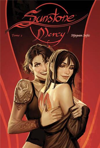 Couverture du livre « Sunstone : mercy t.2 » de Stjepan Sejic aux éditions Panini