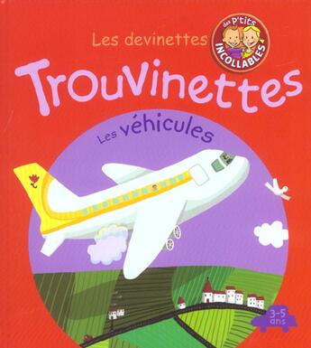 Couverture du livre « Les Vehicules » de Josette Terny aux éditions Play Bac