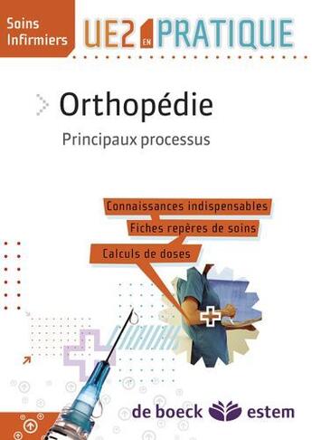 Couverture du livre « Orthopédie » de Barbara Mallard aux éditions Estem