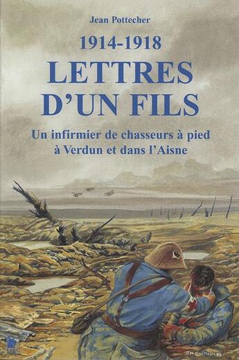 Couverture du livre « Lettres d'un fils 1914-1918 » de Jean Pottecher aux éditions Ysec