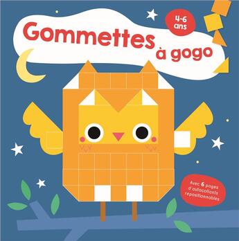 Couverture du livre « Le hibou gommettes » de  aux éditions Yoyo Books