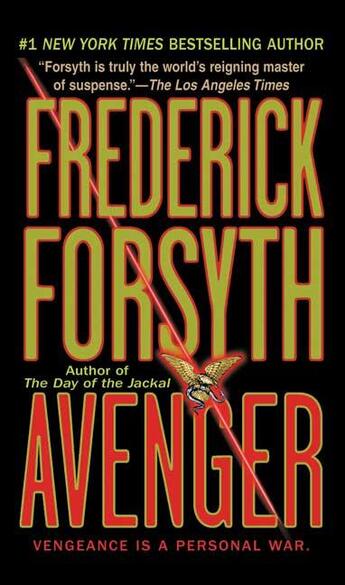 Couverture du livre « Avenger » de Frédérick Forsyth aux éditions St Martin's Press