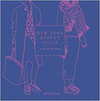 Couverture du livre « New York Street Style: A Coloring Book » de  aux éditions Random House Us