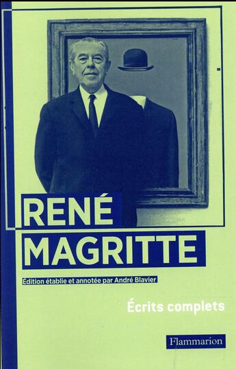 Couverture du livre « René Magritte ; écrits complets » de Charly Herscovici aux éditions Flammarion