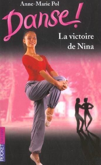 Couverture du livre « Danse t.26 ; la victoire de nina » de Anne-Marie Pol aux éditions 12-21