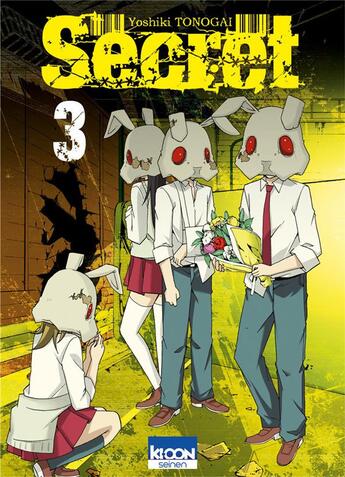 Couverture du livre « Secret Tome 3 » de Yoshiki Tonogai aux éditions Ki-oon