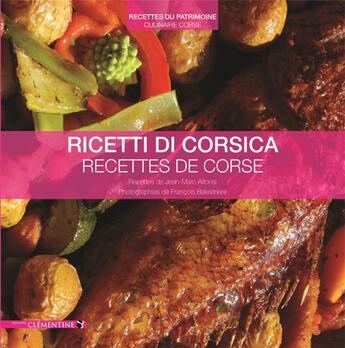 Couverture du livre « Recettes de Corse » de Jean-Marc Alfonsi aux éditions Clementine