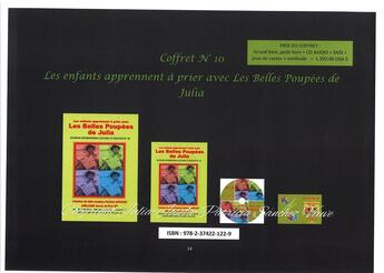 Couverture du livre « Les enfants apprennent à prier avec les belles poupées de Julia » de Julia-Josepha-Patricia Sanchez aux éditions Croire Savoir Vouloir