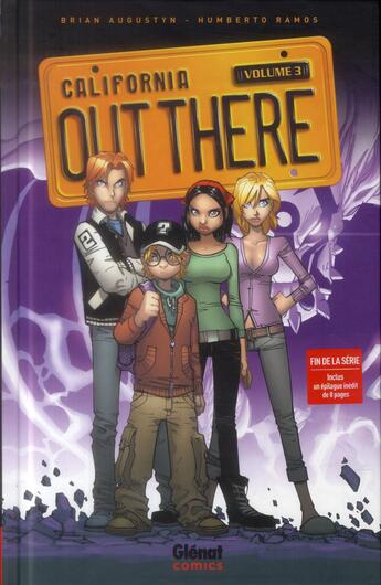 Couverture du livre « Out there Tome 3 » de Brian Augustyn et Humberto Ramos aux éditions Glenat Comics