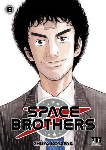 Couverture du livre « Space brothers Tome 8 » de Chuya Koyama aux éditions Pika