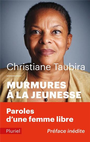 Couverture du livre « Murmures à la jeunesse » de Christiane Taubira aux éditions Pluriel