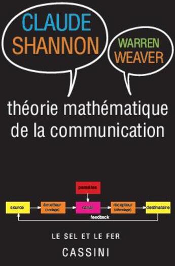 Couverture du livre « Théorie mathématique de la communication » de Claude Shannon et Warren Weaver aux éditions Cassini