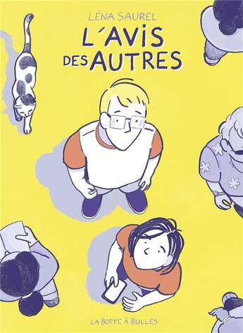 Couverture du livre « L'avis des autres » de Lena Saurel aux éditions La Boite A Bulles