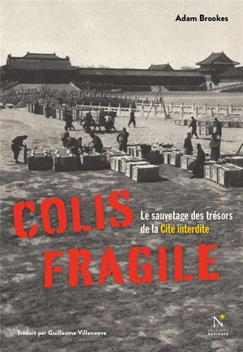 Couverture du livre « Colis fragile » de Adam Brookes aux éditions Nevicata