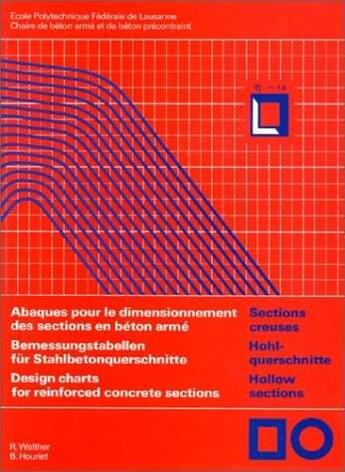 Couverture du livre « Baques pour le dimensionnement des sections en béton armé sections creuses » de Walther aux éditions Ppur