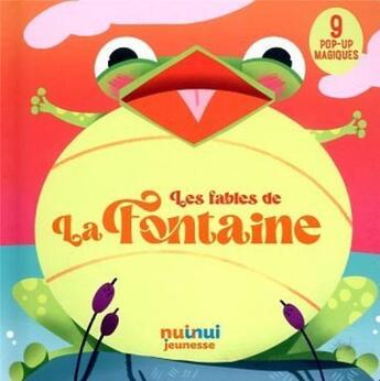 Couverture du livre « Les fables de la fontaine » de  aux éditions Nuinui Jeunesse