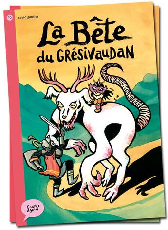 Couverture du livre « La bête du grésivaudan » de David Gautier aux éditions Boule De Neige