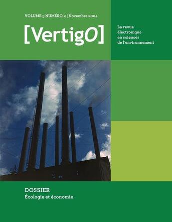 Couverture du livre « VERTIGO T.5/2 ; écologie et économie » de Vertigo aux éditions Editions En Environnement